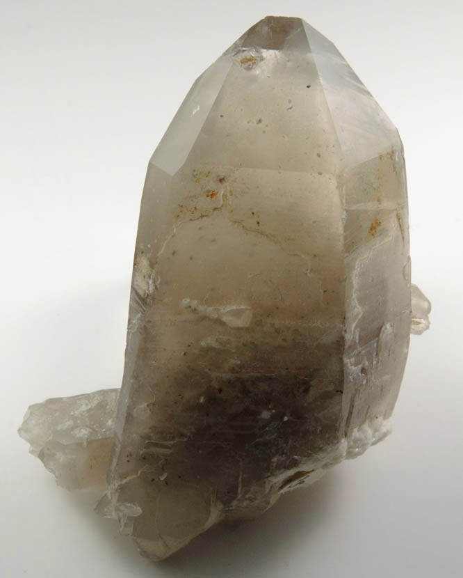 Quartz var. Smoky Quartz (etched crystals) from North Moat Mountain, Bartlett, Carroll County, New Hampshire