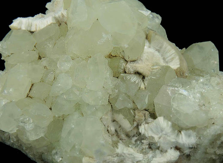 Datolite with Pectolite from Millington Quarry, Bernards Township, Somerset County, New Jersey