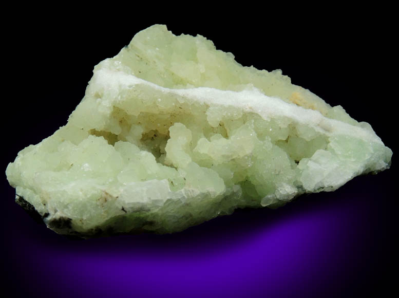 Prehnite with Natrolite and Apophyllite from Upper New Street Quarry, Passaic County, New Jersey