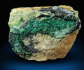 Bayldonite on Jarosite from Almera, Andalusia, Spain (Type Locality for Jarosite)