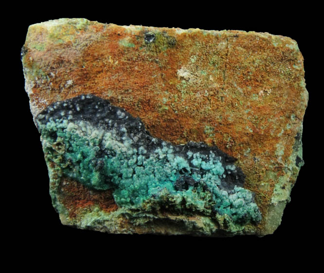 Bayldonite on Jarosite from Almera, Andalusia, Spain (Type Locality for Jarosite)