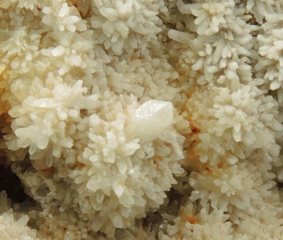 Quartz with Limonite from Gorge Road condominium excavation, Edgewater, Palisades Sill, Bergen County, New Jersey