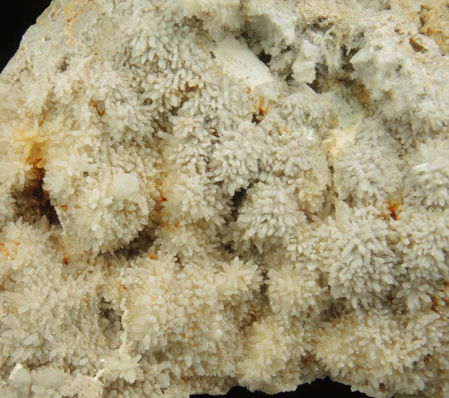 Quartz with Limonite from Gorge Road condominium excavation, Edgewater, Palisades Sill, Bergen County, New Jersey