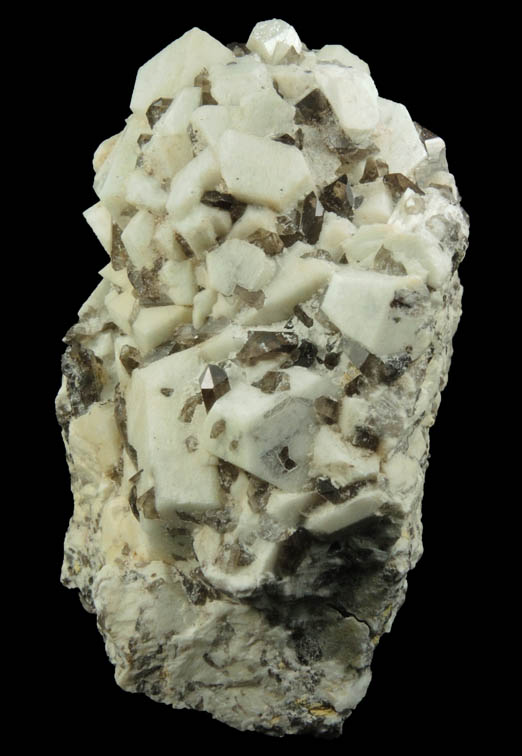 Microcline with Smoky Quartz from Moat Mountain, Oliver Diggings, Hale's Location, west of North Conway, Carroll County, New Hampshire