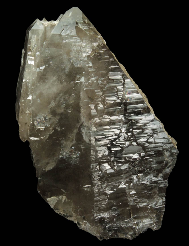 Quartz var. Smoky Quartz from North Moat Mountain, Bartlett, Carroll County, New Hampshire