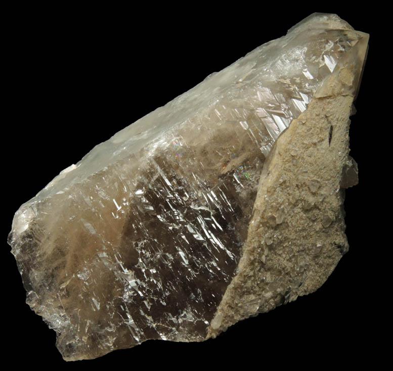 Quartz var. Smoky Quartz from North Moat Mountain, Bartlett, Carroll County, New Hampshire