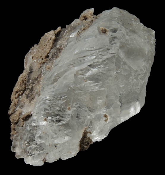 Gypsum var. Selenite from Walworth Quarry, Wayne County, New York
