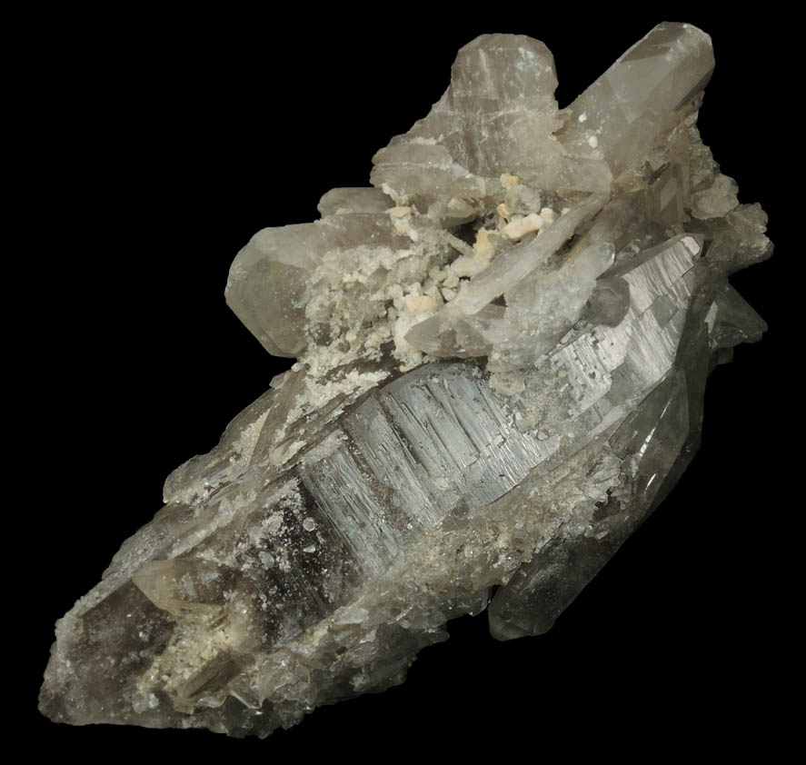 Quartz var. Smoky Quartz from North Moat Mountain, Bartlett, Carroll County, New Hampshire