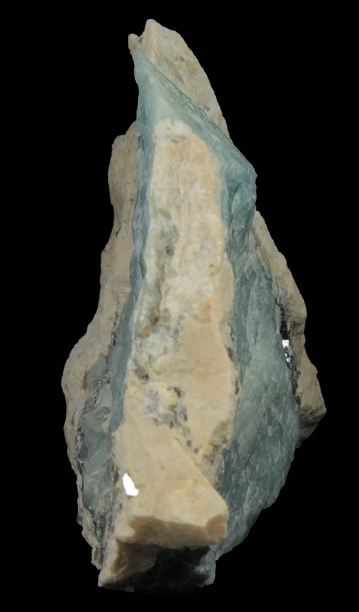 Beryl in Albite from Ham and Weeks Quarry, Wakefield, Carroll County, New Hampshire