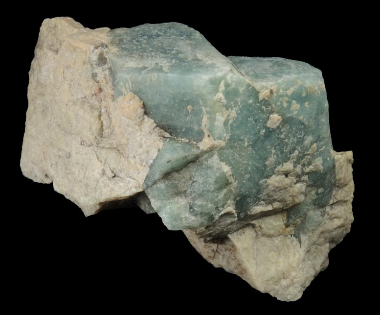 Beryl in Albite from Ham and Weeks Quarry, Wakefield, Carroll County, New Hampshire