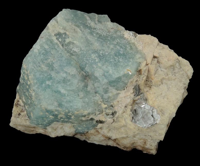 Beryl in Albite from Ham and Weeks Quarry, Wakefield, Carroll County, New Hampshire