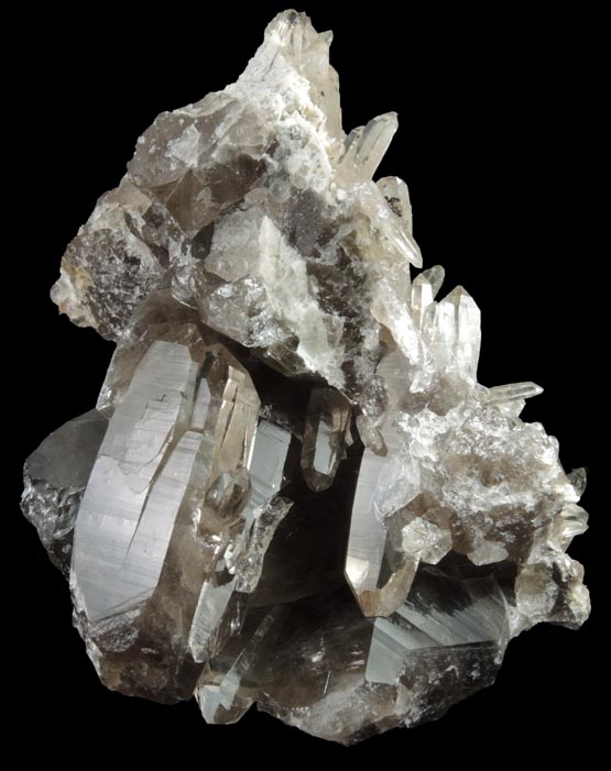 Quartz var. Smoky Quartz from North Moat Mountain, Bartlett, Carroll County, New Hampshire