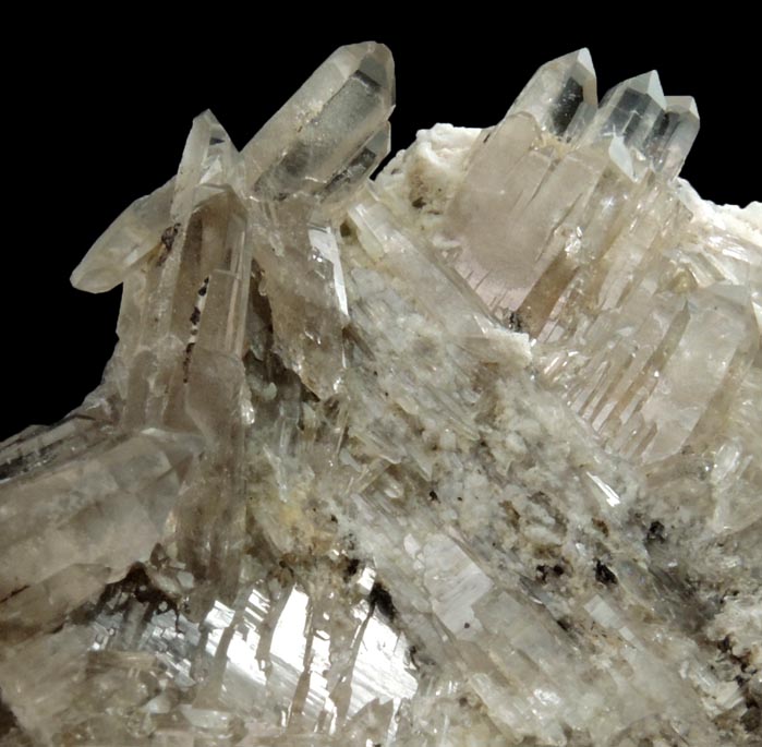 Quartz var. Smoky Quartz from North Moat Mountain, Bartlett, Carroll County, New Hampshire