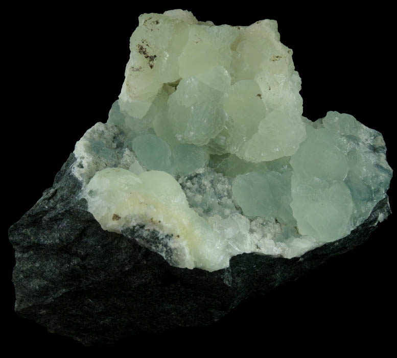 Prehnite with Apophyllite from O and G Industries Southbury Quarry, Southbury, New Haven County, Connecticut