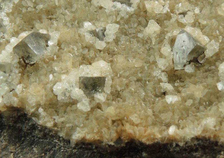 Calcite (twinned crystals) with Stilbite and Apophyllite from Fanwood Quarry (Weldon Quarry), Watchung, Somerset County, New Jersey