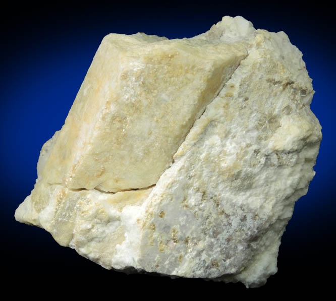 Beryl in Albite from Beauregard Quarry, Alstead, Cheshire County, New Hampshire