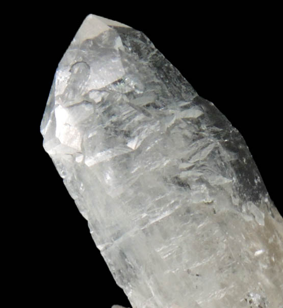 Calcite with Marcasite inclusions on Quartz from Eastern Rock Products Quarry (Benchmark Quarry), St. Johnsville, Montgomery County, New York