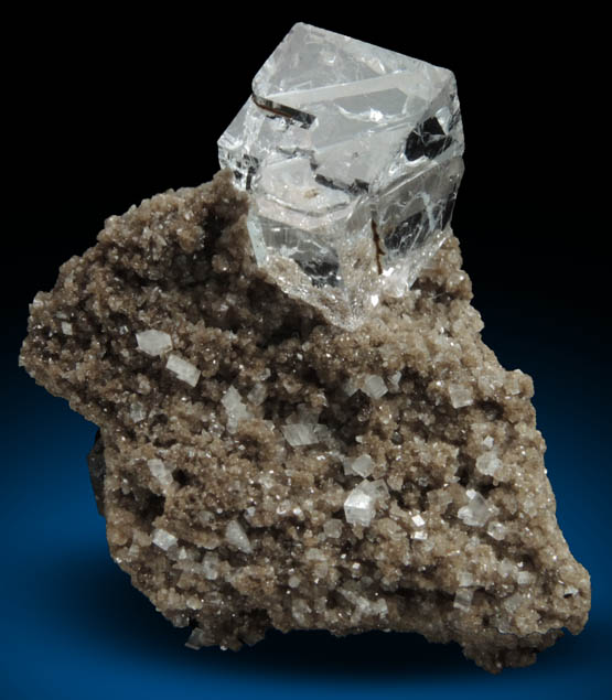 Fluorite and Dolomite from Walworth Quarry, Wayne County, New York