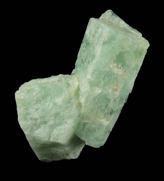 Beryl var. Aquamarine from north ridge of Long Hill, Haddam, Middlesex County, Connecticut