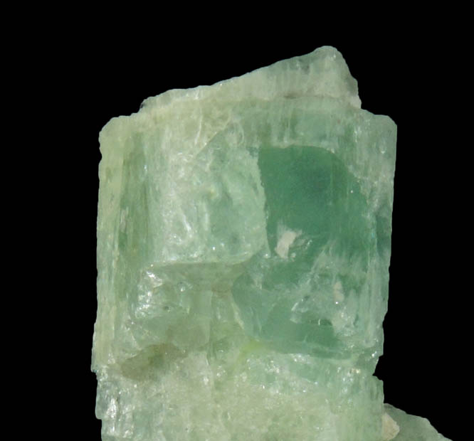 Beryl var. Aquamarine from north ridge of Long Hill, Haddam, Middlesex County, Connecticut