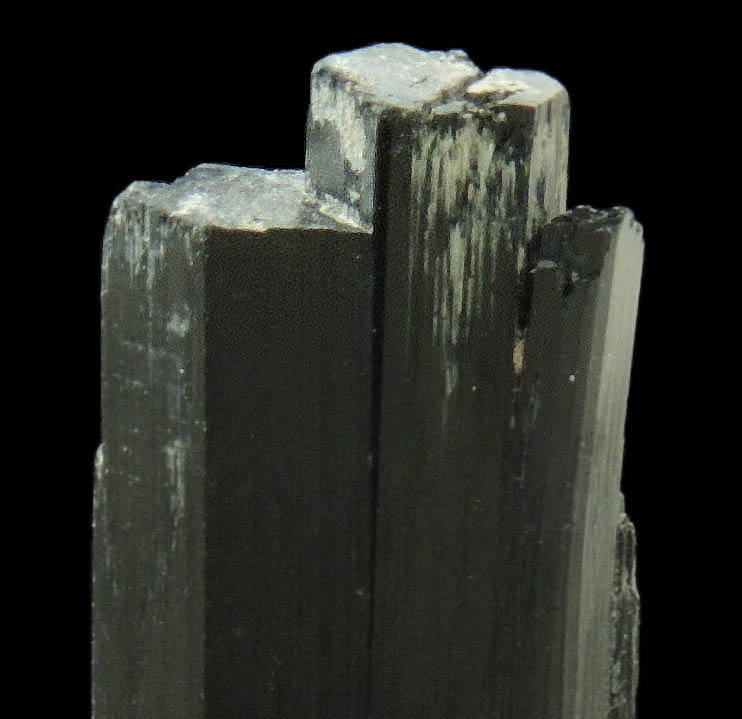 Arfvedsonite (rare terminated Arfvedsonite crystals) from Hurricane Mountain, east of Intervale, Carroll County, New Hampshire