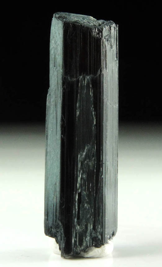 Arfvedsonite (rare terminated Arfvedsonite crystal) from Hurricane Mountain, east of Intervale, Carroll County, New Hampshire