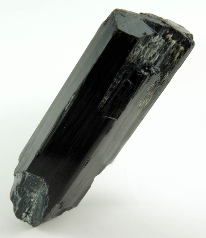 Arfvedsonite (rare terminated Arfvedsonite crystal) from Hurricane Mountain, east of Intervale, Carroll County, New Hampshire