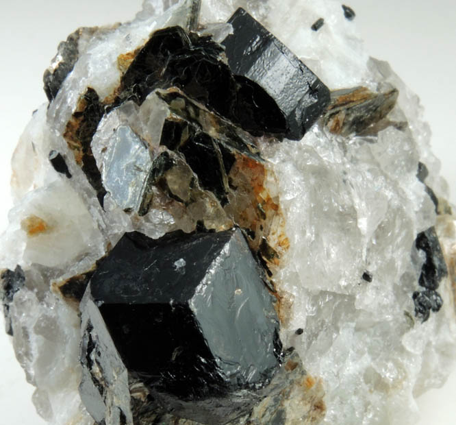 Schorl Tourmaline from Timm's Hill, Haddam, Middlesex County, Connecticut