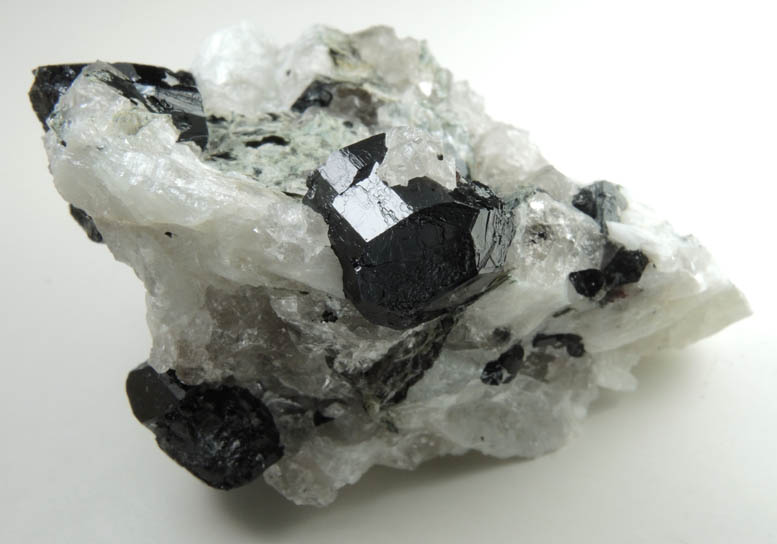 Schorl Tourmaline from Timm's Hill, Haddam, Middlesex County, Connecticut