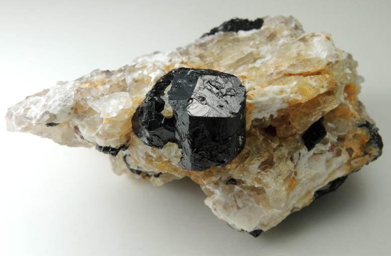 Schorl Tourmaline from Timm's Hill, Haddam, Middlesex County, Connecticut