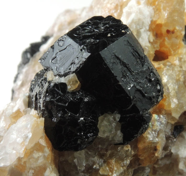 Schorl Tourmaline from Timm's Hill, Haddam, Middlesex County, Connecticut