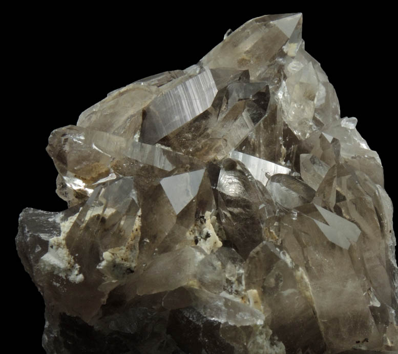 Quartz var. Smoky Quartz from North Moat Mountain, Bartlett, Carroll County, New Hampshire