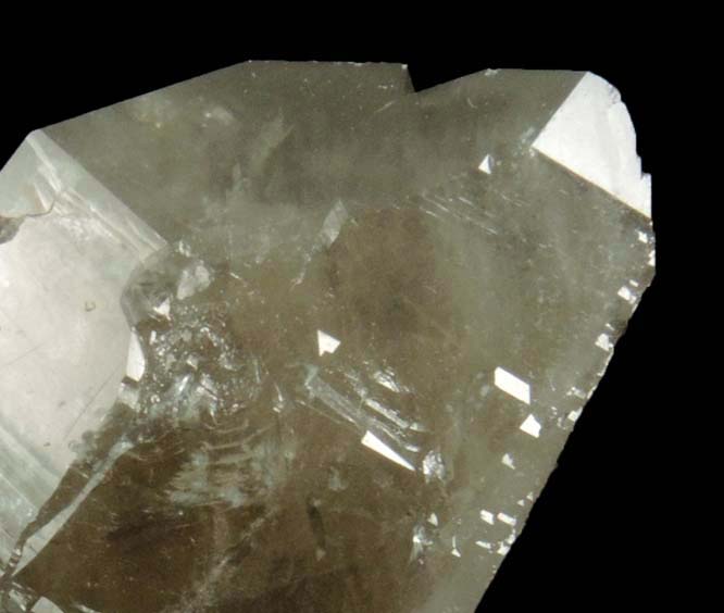 Quartz var. Smoky Quartz from North Moat Mountain, Bartlett, Carroll County, New Hampshire