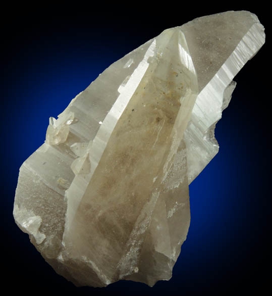 Quartz var. Smoky Quartz from North Moat Mountain, Bartlett, Carroll County, New Hampshire