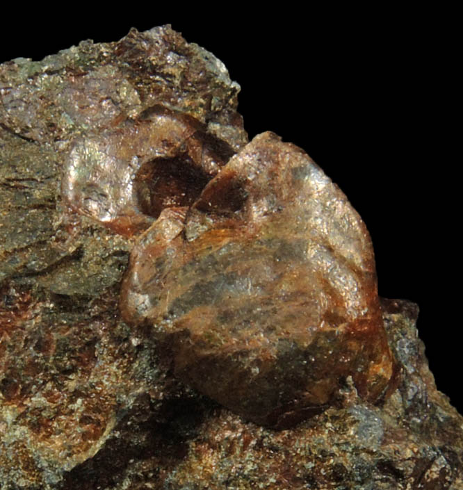 Fluorapatite in Pyrrhotite from Philips Mine, Philipstown, Anthony's Nose, Cortlandt, Westchester County, New York