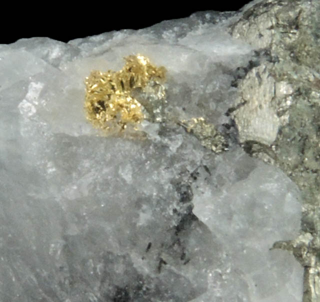 Gold from Val d'Or, Abitibi, Qubec, Canada