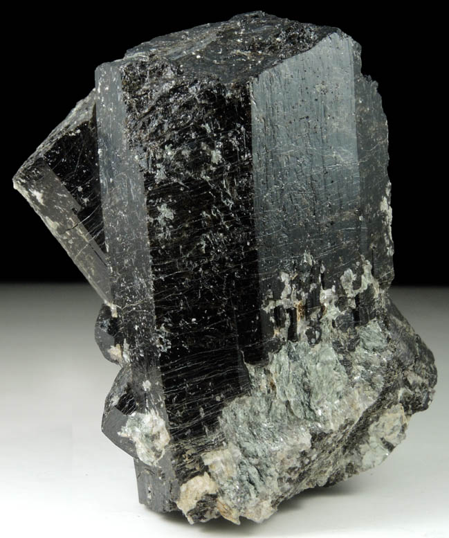 Dravite Tourmaline from Tourmaline Prospect 100 m. west of Biermann Quarry, Bethel, Fairfield County, Connecticut