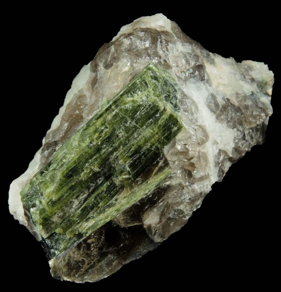 Elbaite Tourmaline from Strickland Quarry, Collins Hill, Portland, Middlesex County, Connecticut