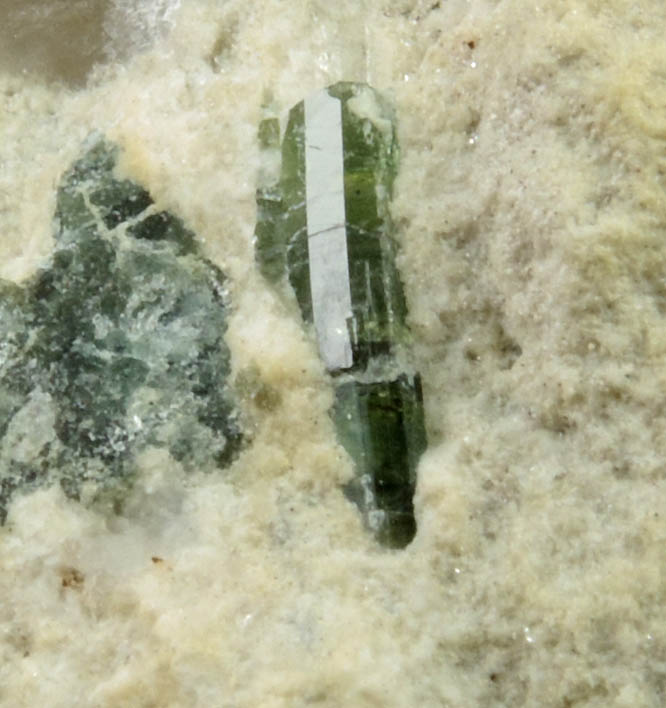 Elbaite Tourmaline from Strickland Quarry, Collins Hill, Portland, Middlesex County, Connecticut