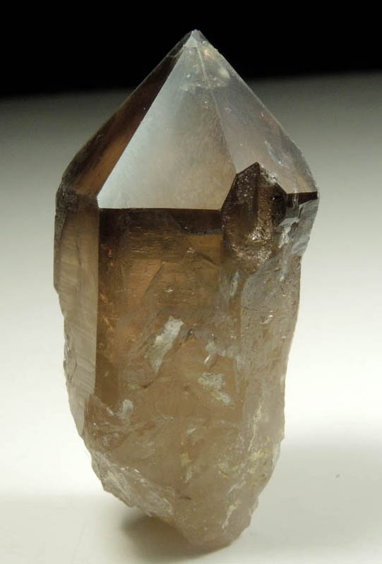 Quartz var. Smoky Quartz (Dauphin Law Twinned) from Moat Mountain, west of North Conway, Carroll County, New Hampshire