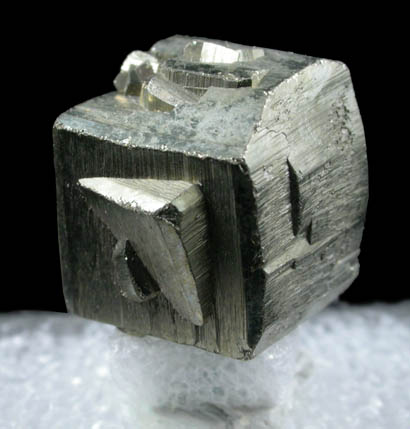 Pyrite (interpenetrant crystals) from Logrono, Ambassaguas, Spain