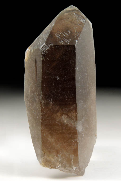 Quartz var. Smoky Quartz (Dauphin Law Twinned) from Moat Mountain, west of North Conway, Carroll County, New Hampshire