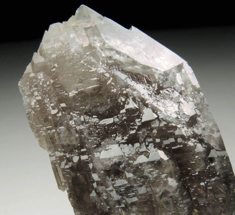 Quartz var. Smoky Quartz (Dauphin Law Twinned) from Moat Mountain, west of North Conway, Carroll County, New Hampshire