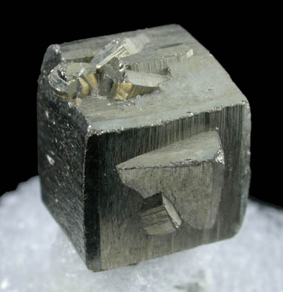 Pyrite (interpenetrant crystals) from Logrono, Ambassaguas, Spain