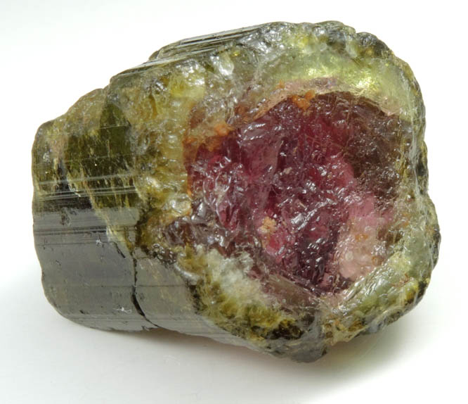 Elbaite var. Watermelon Tourmaline from Minas Gerais, Brazil