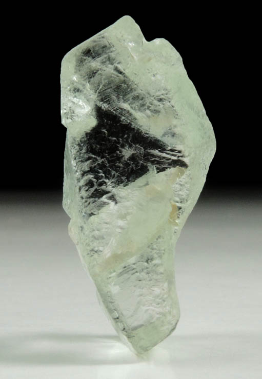 Spodumene var. Hiddenite (gem grade) from Barra do Cuit, Conselheiro Pena, Minas Gerais, Brazil