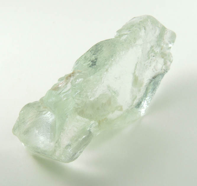 Spodumene var. Hiddenite (gem grade) from Barra do Cuit, Conselheiro Pena, Minas Gerais, Brazil