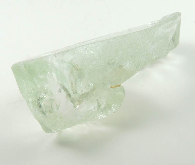 Spodumene var. Hiddenite (gem grade) from Barra do Cuit, Conselheiro Pena, Minas Gerais, Brazil