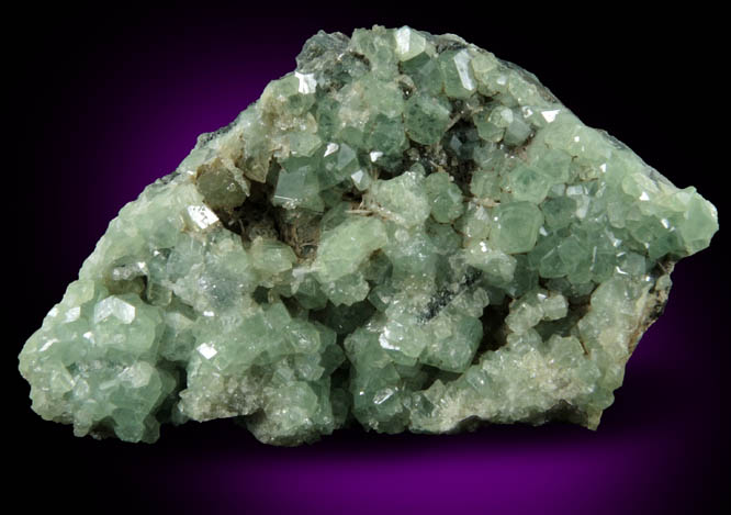 Andradite Garnet var. Demantoid from Chukotskii (Chukotka), Magadan Oblast, Russia