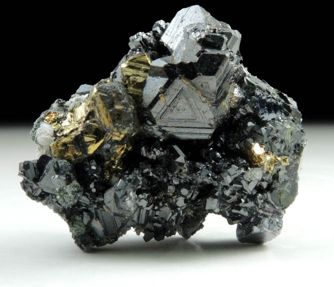 Sphalerite and Chalcopyrite from Ouray District, Ouray County, Colorado